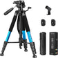 JOILCAN Tripod Camera Tripods, 74" Tripod for Camera Cell Phone Video Recording, Heavy Duty Tall Camera Tripod Stand, Professional Travel DSLR Tripods Compatible with Canon iPhone, Max Load 15 LB (US)