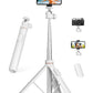 JOILCAN Tripod for iPhone & Camera, 64" Selfie Stick with 360° Ball Head Remote & Phone Holder, Extendable Portable Phone Tripod Stand for Travel Vlog Compatible with Canon Sony DLSR DJI(US)