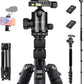 JOILCAN Tripod for Camera, 81" Camera Tripod Stand, 83 inches DSLR Tripods & Monopods, Heavy Duty Travel Tripod for Binoculars Laser Level Spotting Scope Telescope, Max Load 35lb（US）