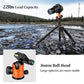 JOILCAN Camera Tripod, 80" Compact Aluminum Tripod Monopod with 360°Panorama Ball Head, Lightweight Travel Tripod with Phone Holder and carrying bag, Max Load 22lbs(EU)
