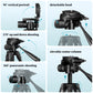 JOILCAN Phone Tripod, 68" Tripod for Phone Stand Video Recording Photos, Travel Floor Tripods Compatible with iPhone Canon Nikon DSLR, Cell Phone Tripods with Remote/Travel Bag(US)