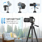 JOILCAN 67" Tripods Camera Tripod, Phone Tablet Tripod for Video Recording Vlog Photo with Remote Carry Bag, Aluminum Lightweight Travel Tripods(US)