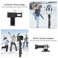 JOILCAN Phone Tripod Stand for Smartphone, Gooseneck Aluminum Mobile Phone Tripod for iPhone, Selfie Stick Tripod with Remote Control & Phone Holder for iPhone 14/13/12/11, Action Camera(EU)