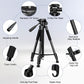 Camera Tripod, 67" Tripod for Camera Stand, Heavy Duty Tripod with Remote & Travel Bag for Projectors, Lasers, DSLR, Webcam, Aluminum Phone Tripod for Video Recording Photo Vlogging(USA)