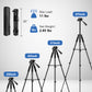 JOILCAN 67" Phone iPad Tripod, Professional Camera Tripod Stand for Tablet iPhone with 2-in-1 Holder & Carry Bag, Extendable Travel Tripod for Cellphone Camera Video Recording Live Stream Vlogging(us)