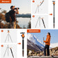 80/85 inches Heavy Duty Tripod for Camera and Phone, 85" Camera Monopod Tripods, DSLR Binoculars Spotting Scope Camcorders Video Tripod Stand, 360 Degree Ball Head, 35 lbs Loads(US)