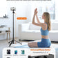 JOILCAN Tripod for iPhone & Camera, 64" Selfie Stick with 360° Ball Head Remote & Phone Holder, Extendable Portable Phone Tripod Stand for Travel Vlog Compatible with Canon Sony DLSR DJI（US）
