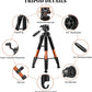 JOILCAN Tripod Camera Tripods, 74" Tripod for Camera Cell Phone Video Photography, Heavy Duty Tall Cameras Tripod Stand, Professional Travel DSLR Tripods Compatible with Canon iPhone, Max Load 15 LB （US）