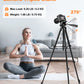 JOILCAN Phone Tripod Stand, 68" Tripod for iPad iPhone Tablet with Remote Universal Holder Carry Bag, Travel Aluminum Tripod for Video Recording Photos Vlogging Compatible with iPad Pro iPhone Camera(US)