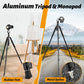 JOILCAN Tripod for Camera, 81" Aluminum Camera Tripod Monopod, Heavy Duty Travel Tripods for Spotting Scope Binoculars Laser Level, Payload 35Lb(US)