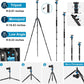 JOILCAN Tripod for Camera, 81" Aluminum Camera Tripod, 83" DSLR Tripods & Monopods, Heavy Duty Travel Tripod for Binoculars Spotting Scope Telescope, Max Load 35lb(US