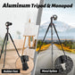 JOILCAN Tripod for Camera, 81" Aluminum Camera Tripod Monopod for DSLR, Heavy Duty Travel Tripods for Spotting Scope Binoculars Laser Level, Payload 35Lb(US