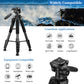 Tripod Camera Tripods, 74" Tripod for Camera Cell Phone Video Photography, Heavy Duty Tall Camera Stand Tripod, Professional Travel DSLR Tripods Compatible with Canon Nikon iPhone, Max Load 15 LB(USA)