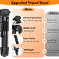 JOILCAN Phone Tripod Stand - 67" Aluminum Extendable Tripod with Remote, Portable Tripods for iPhone Photos Selfie & Video, Compatible with iPhone DSLR Camera Projector(US)