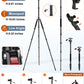 JOILCAN Camera Tripod, 83" Heavy Duty Aluminum Tripod for DSLR/Camera/Smartphone - with Handle, Converts to Monopod, Holds 35lbs(US