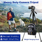 Camera Tripod, 67" Tripod for Camera Stand, Heavy Duty Tripod with Remote & Travel Bag for Projectors, Lasers, DSLR, Webcam, Aluminum Phone Tripod for Video Recording Photo Vlogging(USA)