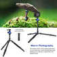 JOILCAN 81’’ Tripod, Aluminum Camera Tripod for DSLR, Compact Tripod Monopod with 2 Quick Release Plates, 16.5’’ When Folded, 25 lbs Loads - Blue
